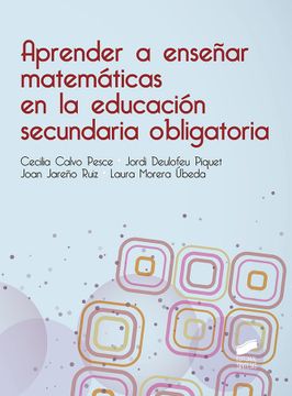 portada Aprender a Enseñar Matemáticas en la Educación Secundaria Obligatoria - 9788490774205 (in Spanish)