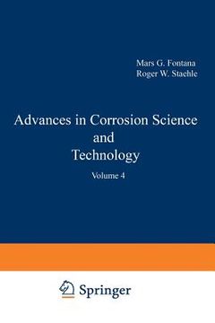 portada Advances in Corrosion Science and Technology: Volume 4 (en Inglés)