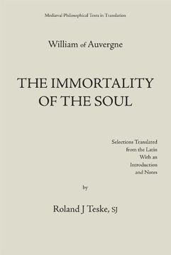 portada The Immortality of the Soul (Medieval Philosophical Text in Translation) (en Inglés)