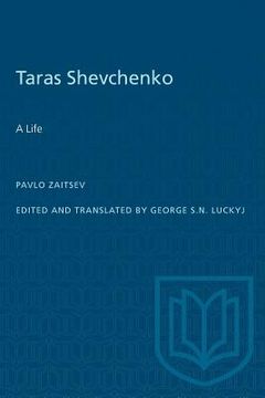 portada Taras Shevchenko: A Life (en Inglés)