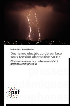 portada Decharge Electrique de Surface Sous Tension Alternative 50 Hz