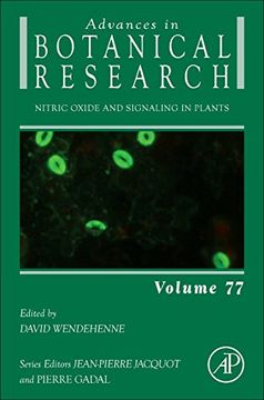 portada Nitric Oxide and Signaling in Plants (Advances in Botanical Research) (en Inglés)