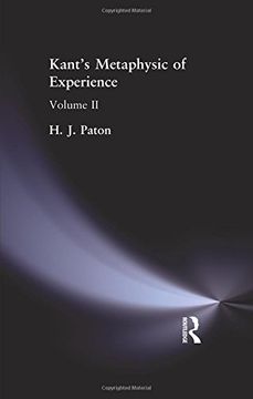 portada 2: Kant's Metaphysic of Experience: Volume II