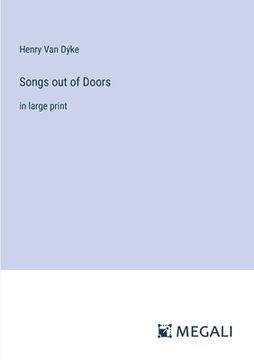 portada Songs out of Doors: in large print
