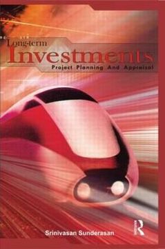 portada long-term investments: project planning and appraisal (en Inglés)
