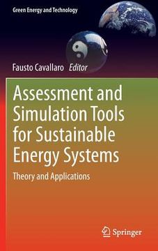 portada Assessment and Simulation Tools for Sustainable Energy Systems: Theory and Applications (en Inglés)