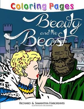 portada Beauty and the Beast Coloring Pages (en Inglés)