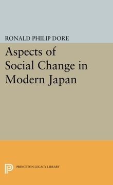 portada Aspects of Social Change in Modern Japan (Princeton Legacy Library) (en Inglés)