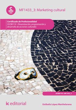 portada Marketing Cultural. Sscb0110 - Dinamización, Programación y Desarrollo de Acciones Culturales (in Spanish)