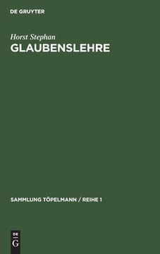 portada Glaubenslehre (German Edition) [Hardcover ] (en Alemán)