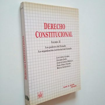 portada Derecho Constitucional (t. 2)