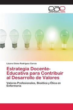 portada Estrategia Docente-Educativa Para Contribuir al Desarrollo de Valores (in Spanish)