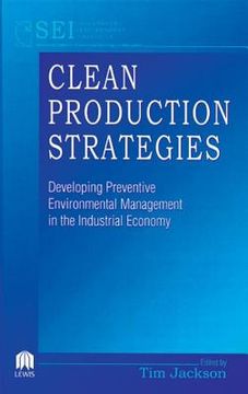 portada clean production strategies developing preventive environmental management in the industrial economy (en Inglés)