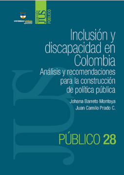 portada Inclusión y Discapacidad en Colombia: Análisis y Recomendaciones Para la Construcción de Política Pública