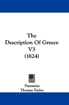 portada the description of greece v3 (1824) (in English)