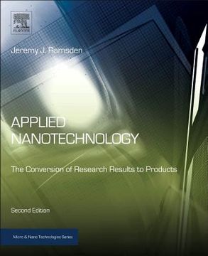 portada Applied Nanotechnology: The Conversion of Research Results to Products (en Inglés)