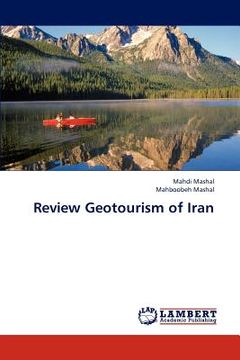 portada review geotourism of iran (en Inglés)