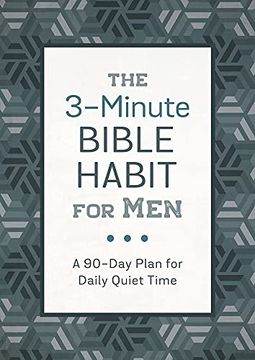 portada The 3-Minute Bible Habit for men (en Inglés)