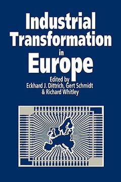 portada industrial transformation in europe: process and contexts (in English)