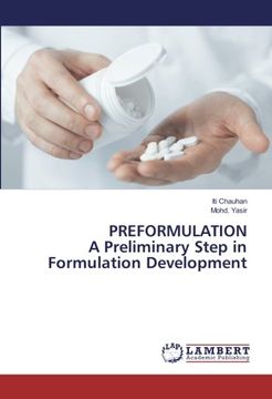 portada PREFORMULATION A Preliminary Step in Formulation Development