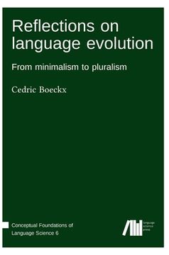 portada Reflections on language evolution (en Inglés)