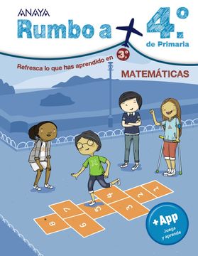 portada Vacaciones Rumbo A. Matematicas 4º Educacion Primaria (in Spanish)