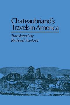portada Chateaubriand's Travels in America (en Inglés)