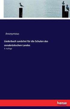 portada Liederbuch zunächst für die Schulen des osnabrückschen Landes: 9. Auflage 