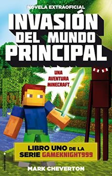 portada Invasion Del Mundo Principal. Minecraft Libro 1