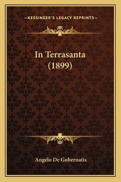 portada In Terrasanta (1899) (en Italiano)