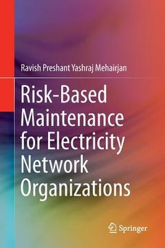 portada Risk-Based Maintenance for Electricity Network Organizations (en Inglés)