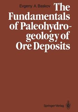 portada the fundamentals of paleohydrogeology of ore deposits (en Inglés)