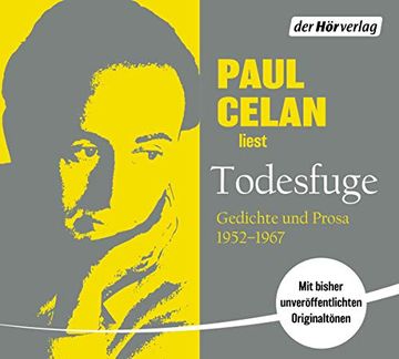 portada Todesfuge: Gedichte und Prosa 1952-1967 (in German)