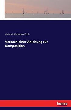portada Versuch Einer Anleitung Zur Komposition (German Edition)
