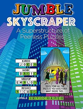 portada Jumble Skyscraper: A Superstructure of Peerless Puzzles! (en Inglés)
