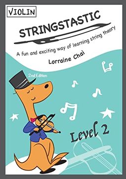 portada Stringstastic Level 2 Violin: String Music Theory (Stringstastic Violin) (en Inglés)