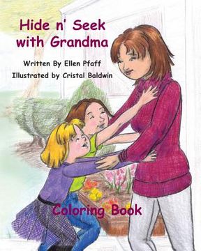 portada Hide n' Seek with Grandma: Coloring Book (en Inglés)