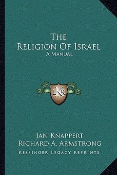 portada the religion of israel: a manual (en Inglés)