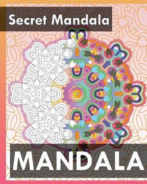 portada Secret Mandala (Best Adult Coloring Book for Mindful Meditation) (in English)
