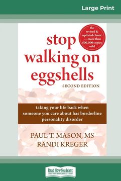 portada Stop Walking on Eggshells: Taking Your Life Back When Someone you Care About has Borderline Personality Disorder (in English)