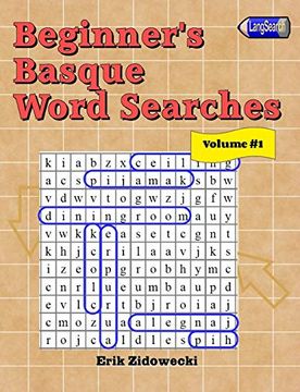 portada Beginner's Basque Word Searches - Volume 1