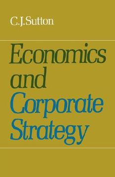 portada Economics and Corporate Strategy Paperback (en Inglés)