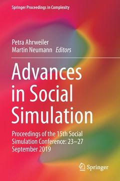 portada Advances in Social Simulation: Proceedings of the 15th Social Simulation Conference: 23-27 September 2019