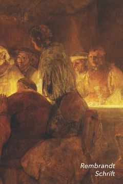 portada Rembrandt Schrift: De samenzwering van de Bataven onder Claudius Civilis Artistiek Dagboek Ideaal Voor School, Studie, Recepten of Wachtw