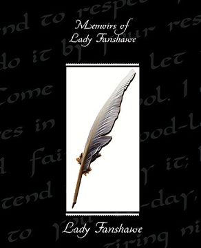 portada memoirs of lady fanshawe (en Inglés)