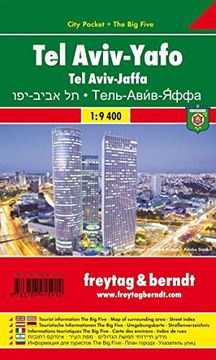 portada Freytag Berndt Stadtpläne, tel Aviv - Yaffo, City Pocket - Maßstab 1: 9. 400