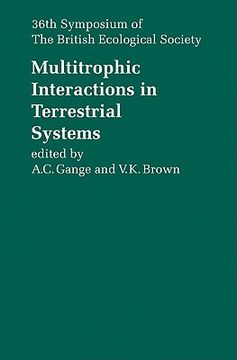 portada Multitrophic Interactions in Terrestrial Systems: 36Th Symposium of the British Ecological Society (Symposia of the British Ecological Society) (in English)