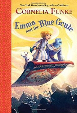 portada Emma and the Blue Genie (Junior Library Guild Selection) (libro en Inglés)