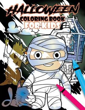 portada Halloween Coloring Book for Kids (en Inglés)