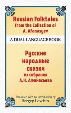 portada Russian Folktales from the Collection of A. Afanasyev: A Dual-Language Book (Dover Dual Language Russian) (in English)